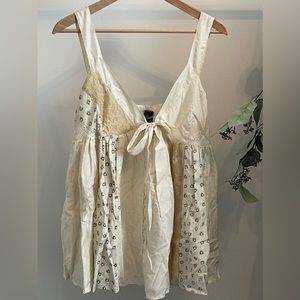 Beautiful Anthropologie / Lithe Babydoll Top - Size 12